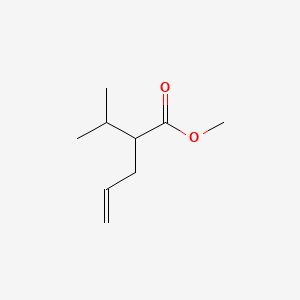 Chemical structure of Methyl 2-isopropyl-4-pentenoate