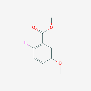 Chemical structure of Methyl 2-iodo-5-methoxybenzoate