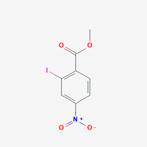 Chemical structure of Methyl 2-iodo-4-nitrobenzoate