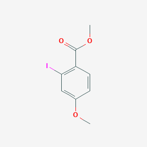 Chemical structure of Methyl 2-iodo-4-methoxybenzoate