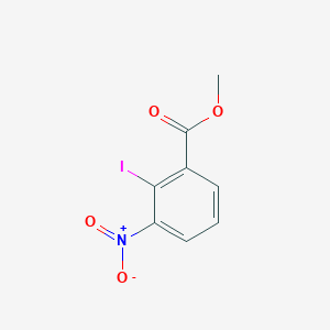 Chemical structure of Methyl 2-Iodo-3-nitrobenzoate