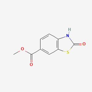 Chemical structure of Methyl 2-hydroxybenzo[d]thiazole-6-carboxylate