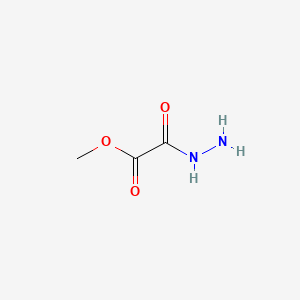Chemical structure of Methyl hydrazino(oxo)acetate