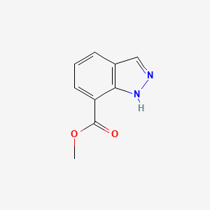 Chemical structure of Methyl 2H-indazole-7-carboxylate