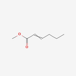 Chemical structure of Methyl 2-Hexenoate