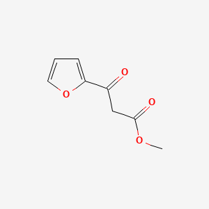Chemical structure of Methyl 2-Furoylacetate