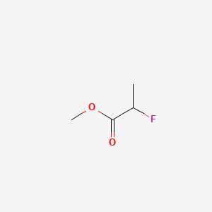 Chemical structure of Methyl 2-Fluoropropanoate