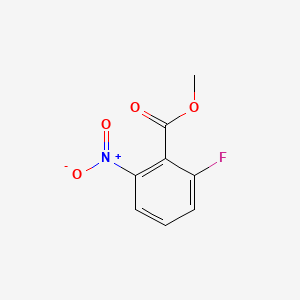 Chemical structure of Methyl 2-fluoro-6-nitrobenzoate