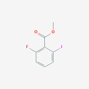 Chemical structure of Methyl 2-fluoro-6-iodobenzoate