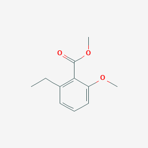 Chemical structure of Methyl 2-ethyl-6-methoxybenzoate