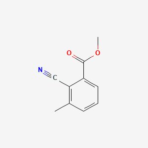 Chemical structure of Methyl 2-cyano-3-methylbenzoate