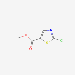Chemical structure of Methyl 2-chlorothiazole-5-carboxylate