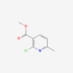 Chemical structure of Methyl 2-chloro-6-methylpyridine-3-carboxylate