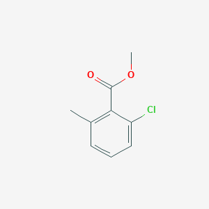 Chemical structure of Methyl 2-Chloro-6-Methylbenzoate
