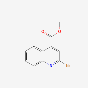 Chemical structure of Methyl 2-bromoquinoline-4-carboxylate