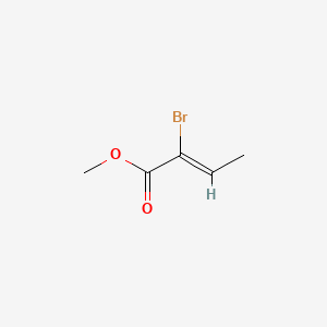 Chemical structure of Methyl 2-bromobut-2-enoate