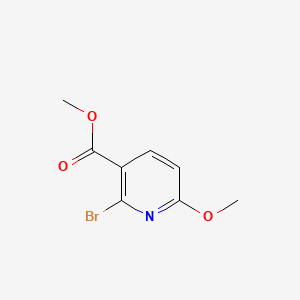 Chemical structure of Methyl 2-bromo-6-methoxynicotinate