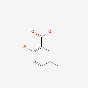 Chemical structure of Methyl 2-bromo-5-methylbenzoate