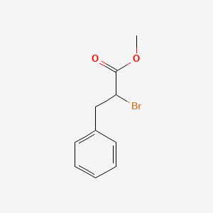 Chemical structure of Methyl 2-bromo-3-phenylpropanoate