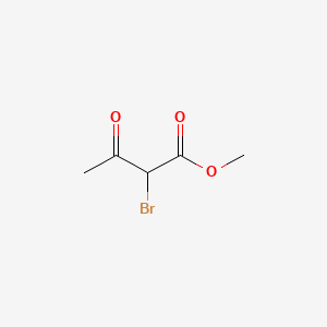 Chemical structure of Methyl 2-bromo-3-oxobutanoate