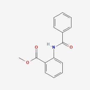 Chemical structure of Methyl 2-benzamidobenzoate