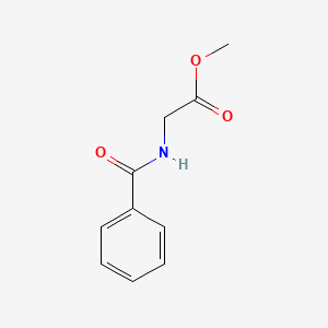 Chemical structure of Methyl hippurate