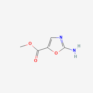 Chemical structure of Methyl 2-aminooxazole-5-carboxylate