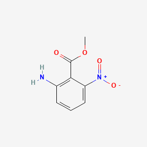 Chemical structure of Methyl 2-Amino-6-nitrobenzoate