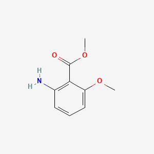 Chemical structure of Methyl 2-amino-6-methoxybenzoate