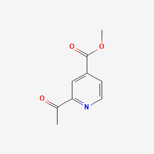 Chemical structure of Methyl 2-Acetylpyridine-4-carboxylate