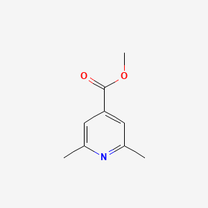 Chemical structure of Methyl 2,6-dimethylisonicotinate