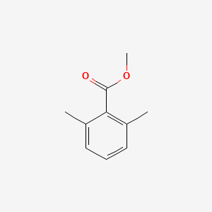 Chemical structure of Methyl 2,6-Dimethylbenzoate