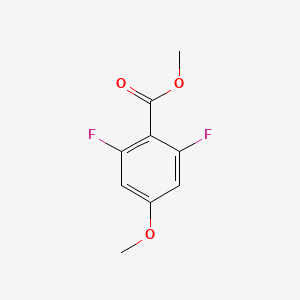 Chemical structure of Methyl 2,6-difluoro-4-methoxybenzoate
