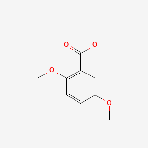 Chemical structure of METHYL 2,5-DIMETHOXYBENZOATE
