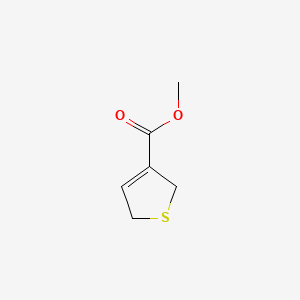 Chemical structure of Methyl 2,5-Dihydrothiophene-3-carboxylate
