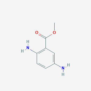 Chemical structure of Methyl 2,5-Diaminobenzoate