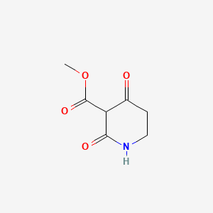 Chemical structure of Methyl 2,4-dioxopiperidine-3-carboxylate