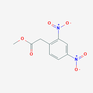 Chemical structure of METHYL 2,4-DINITROPHENYLACETATE