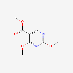 Chemical structure of Methyl 2,4-dimethoxypyrimidine-5-carboxylate