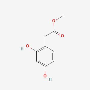 Chemical structure of Methyl 2,4-Dihydroxyphenylacetate