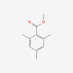 Chemical structure of Methyl 2,4,6-trimethylbenzoate