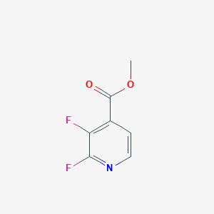 Chemical structure of Methyl 2,3-difluoroisonicotinate