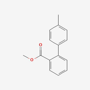 Chemical structure of Methyl 2-(p-Tolyl)benzoate