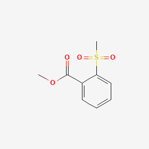 Chemical structure of Methyl 2-(methylsulfonyl)benzoate