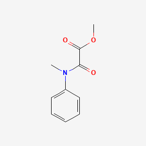 Chemical structure of Methyl 2-(methylanilino)-2-oxoacetate