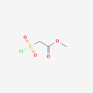 Chemical structure of Methyl (chlorosulfonyl)acetate