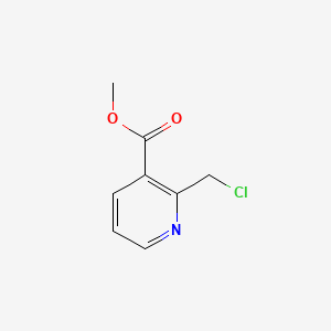 Chemical structure of Methyl 2-(chloromethyl)nicotinate