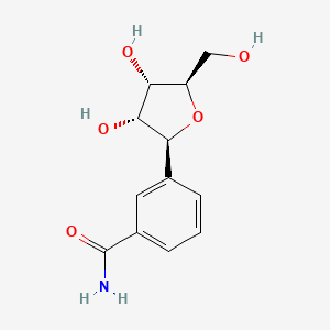 Chemical structure of methyl 2-(4-methoxy-3-nitrophenyl)-2-methylpropanoate