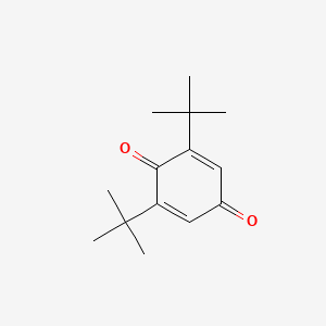 Chemical structure of methyl 2-(4-isopropylphenyl)-2-methylpropanoate