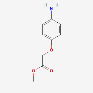 Chemical structure of Methyl(4-aminophenoxy)acetate